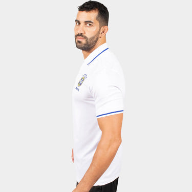 Polo Brésil Homme Blanc